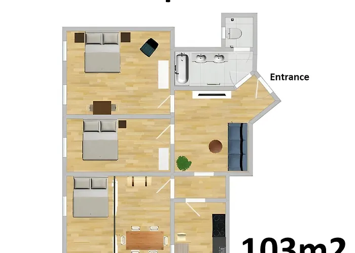 Διαμέρισμα Spacious Design-apartment Next To Belvedere Castle And Main Train Station *